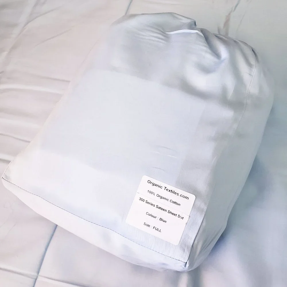 ORGANIC COTTON 350 THREAD COUNT BEDDING SET FULL